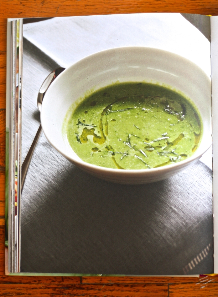 pea and parsley soup
